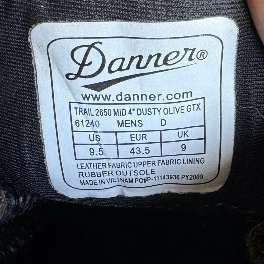 Size 9.5 - Danner Trail 2650 Mid 4
